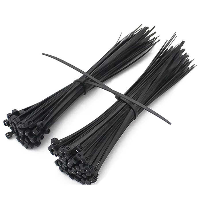 2.5*100mm - Siyah - 10cm Kablo Bağı - 100 Adet Kelepçe