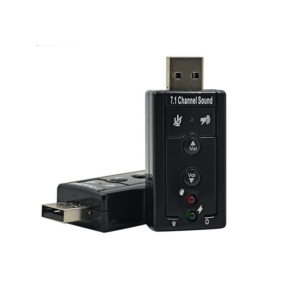 7.1 USB Ses Kartı Virtual Sound 3D