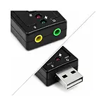 7.1 USB Ses Kartı Virtual Sound 3D