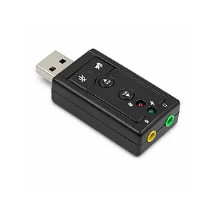 7.1 USB Ses Kartı Virtual Sound 3D