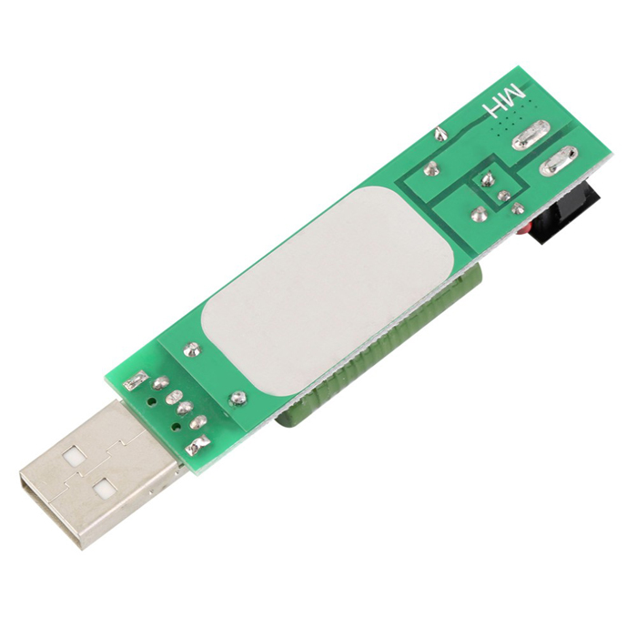 Usb 5V 1A/2A Voltaj Deşarj Direnci Kuru Yük Test Cihazı Anahtarlı