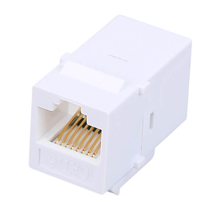 RJ45 Cat6 Konnektör Keystone Jack Dişi Dişi Ara Uzatma