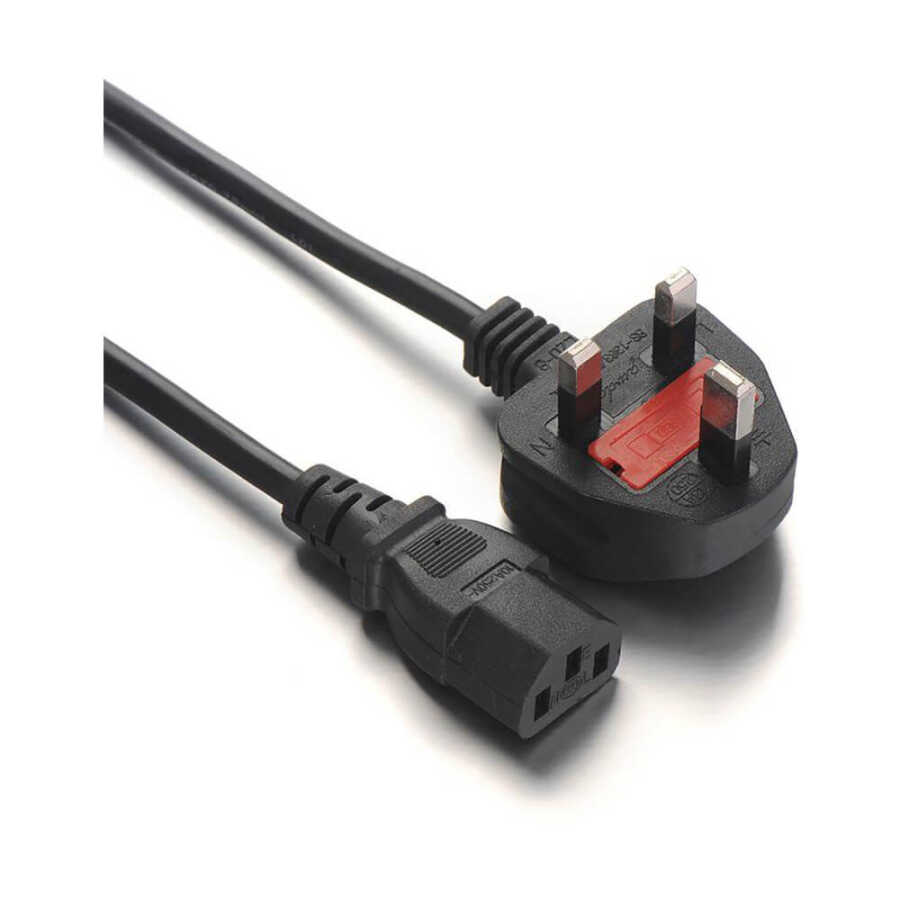 İngiliz Amerikan Power Kablo 3x0.75mm UK USA Elektrik Güç Kablosu - 1.8 mt