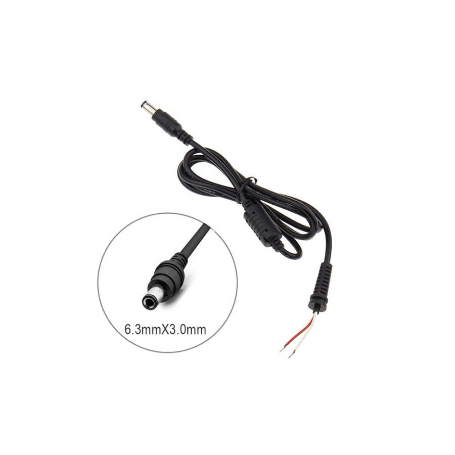 Toshiba Laptop Notebook Adaptör Tamir Kablosu - 6.3x3.0mm - 6.3*3.0mm