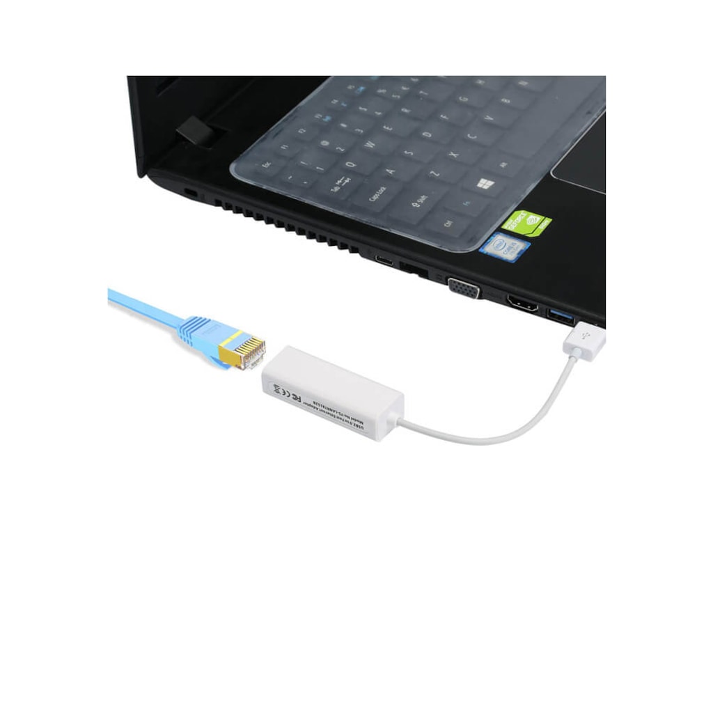 USB 2.0 Ethernet Kartı - Mac Uyumlu