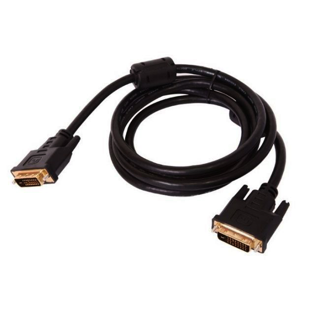 Dvi To Dvi Kablo Çift Filtreli Dvi-I Dual Link 24+5 - 1.8 Metre