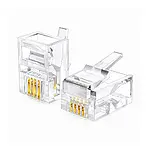 6P4C RJ11 4 Pin Telefon Konnektörü Jak Jack Modüler Fiş