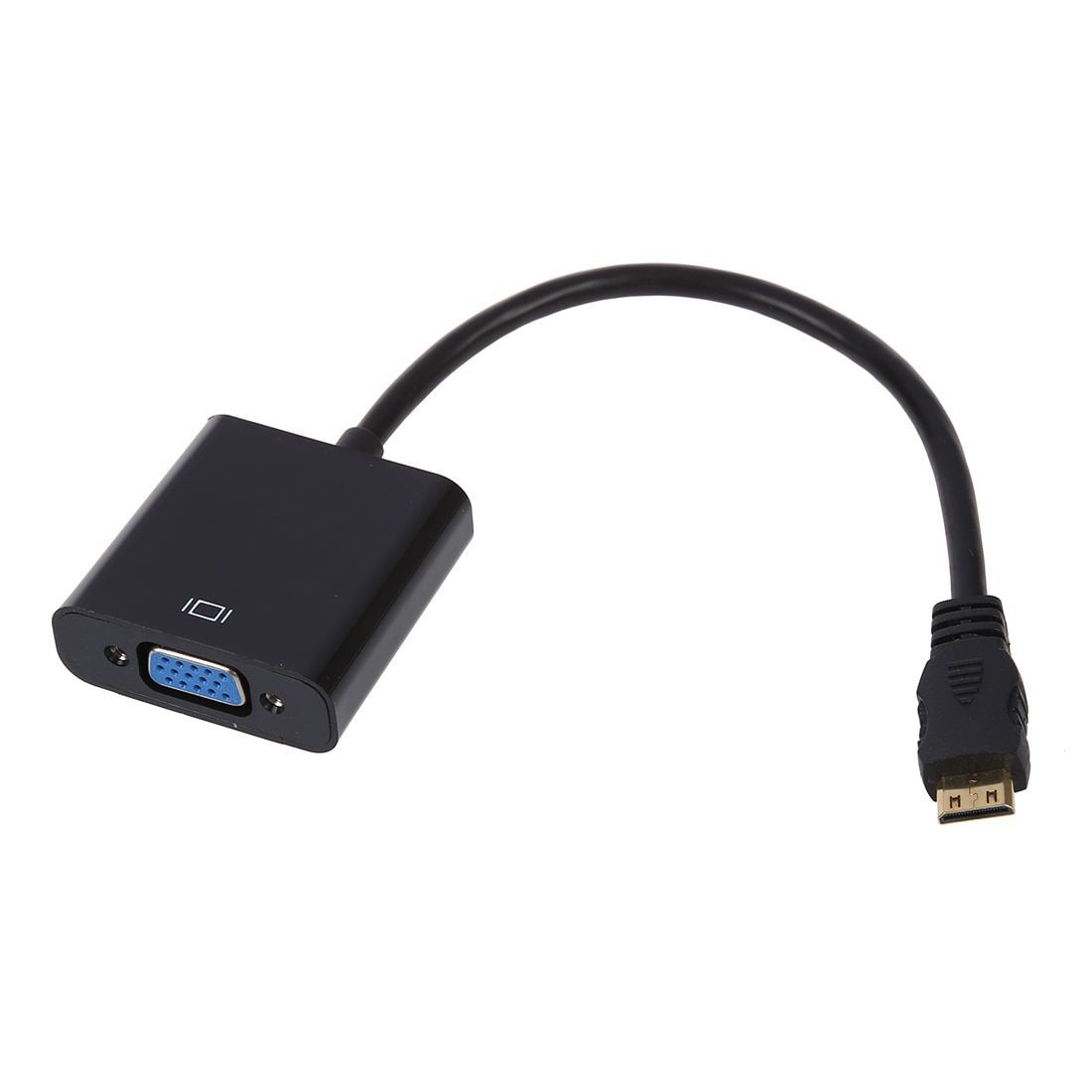 Mini Hdmi To Vga Tablet Ve Projeksiyon Uyum +Ses