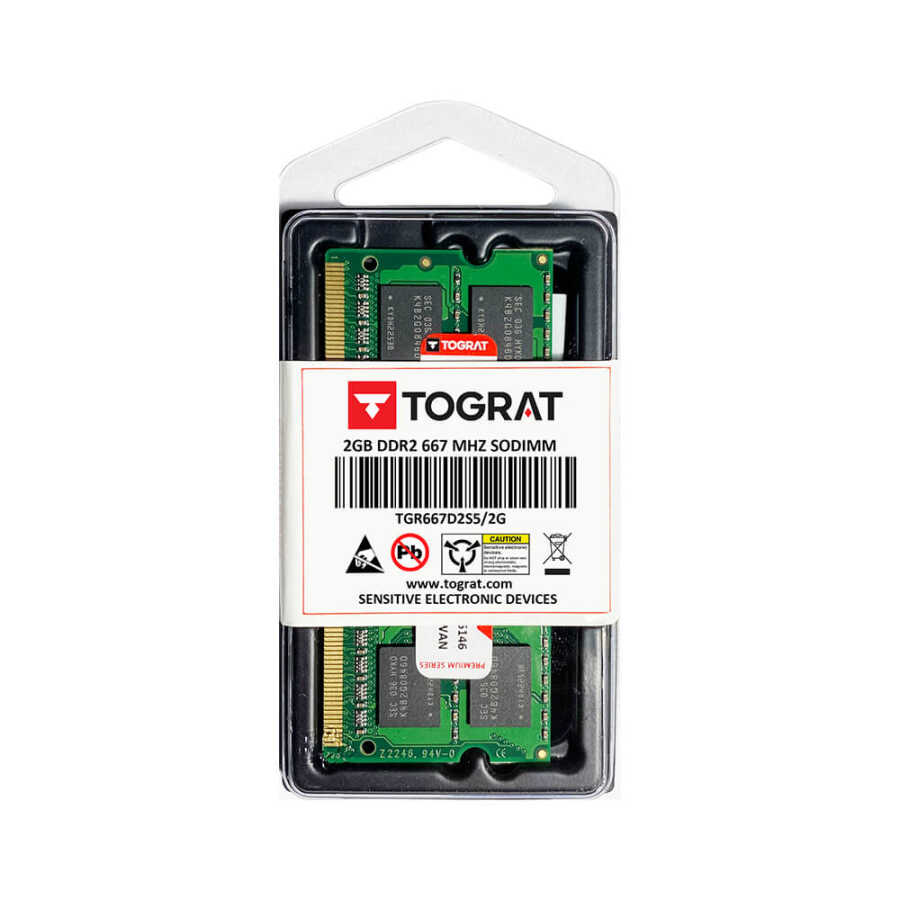 2GB DDR2 667 MHz Notebook Ram Bellek - TGR667D2S5/2G