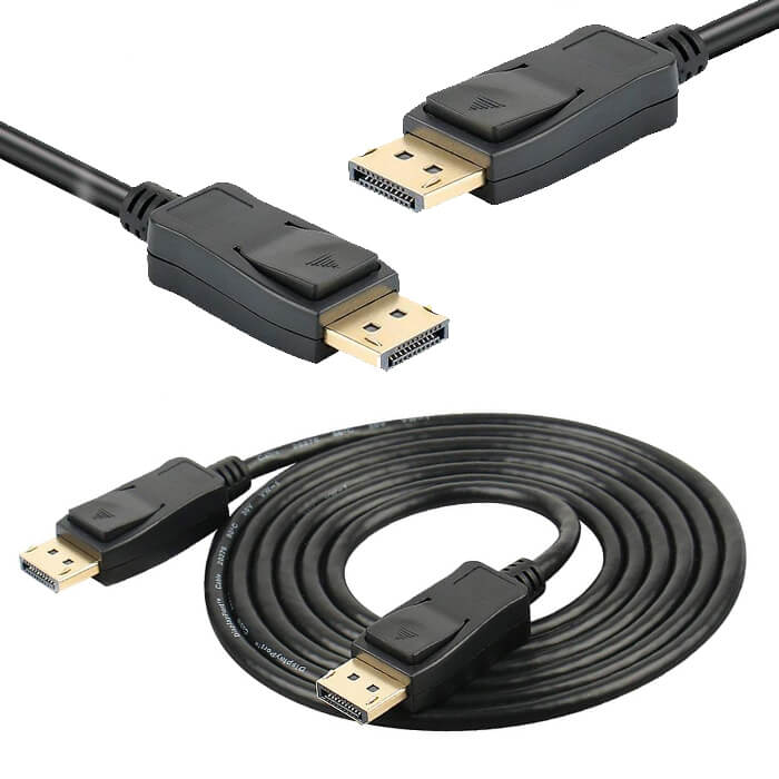 10M Metre Displayport To Display Port 4K Freesync Kablo