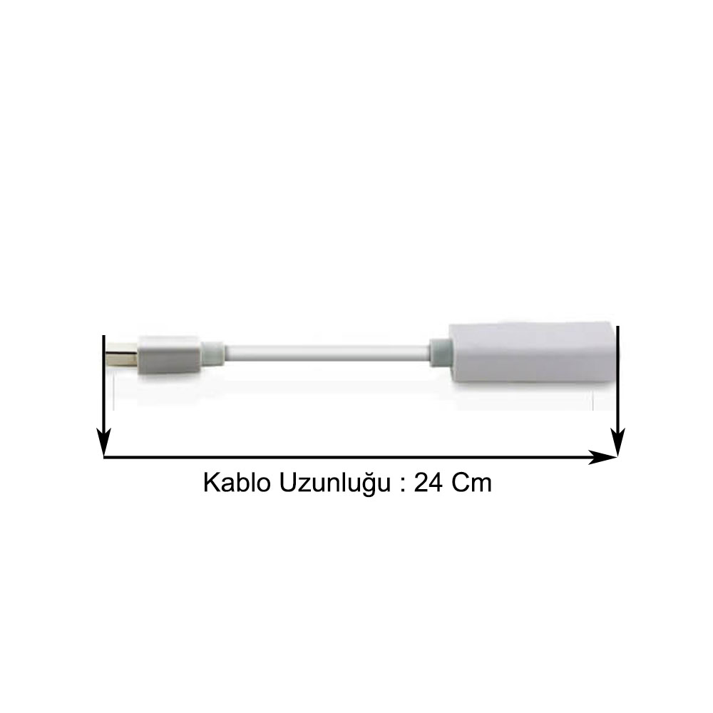 4K Destekli Mini Displayport To Hdmi Kablo Macbook Thunderbolt