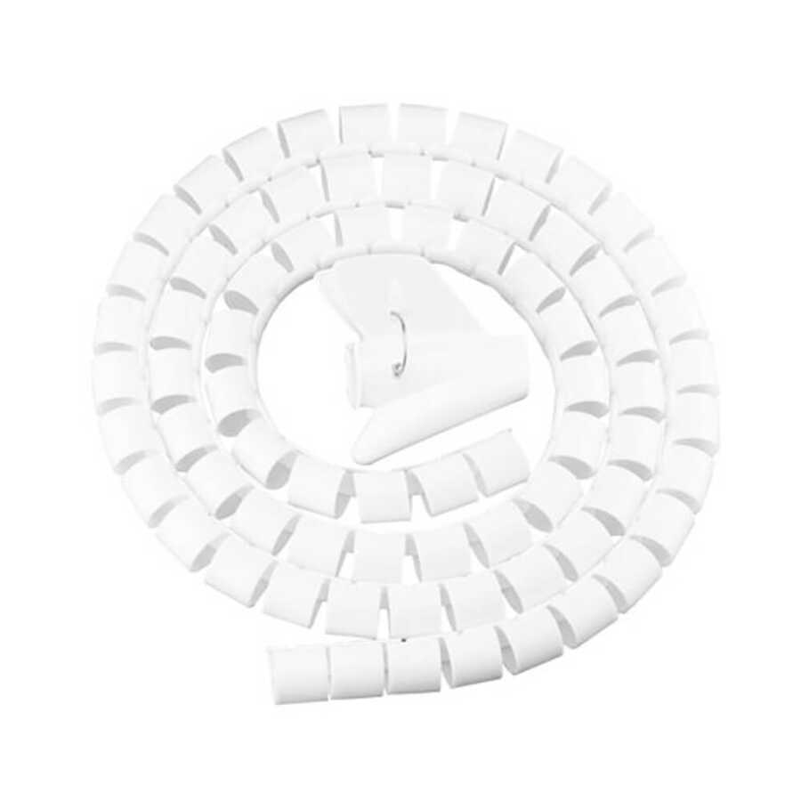 Kablo Toplayıcı ve Düzenleyici - 1.5m - Beyaz