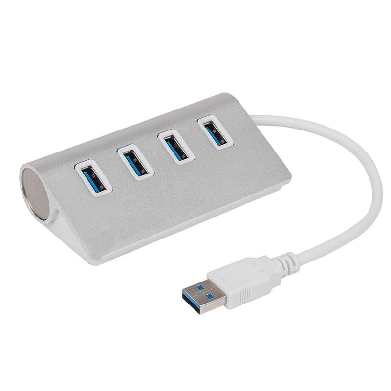 Usb 3.0 4 Port Alüminyum Kasa Usb 3.0 Çoğaltıcı Hub