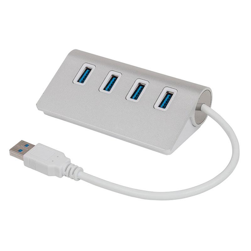 Usb 3.0 4 Port Alüminyum Kasa Usb 3.0 Çoğaltıcı Hub