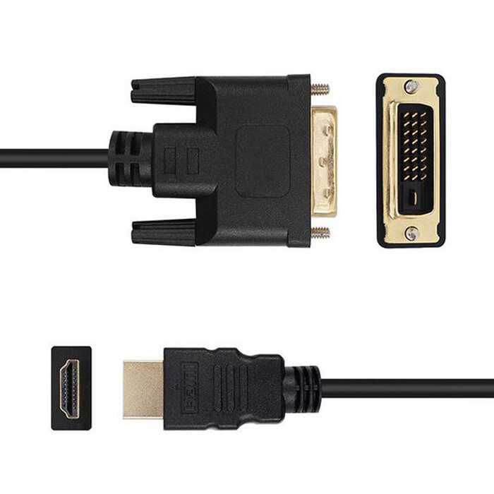 Displayport to Dvi 24+1 Çevirici Kablo - Dp to Dvi - 3 mt