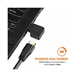 Hdmı Uzatma Aparatı 90 Derece L Tip Dirsek Sol Açılı