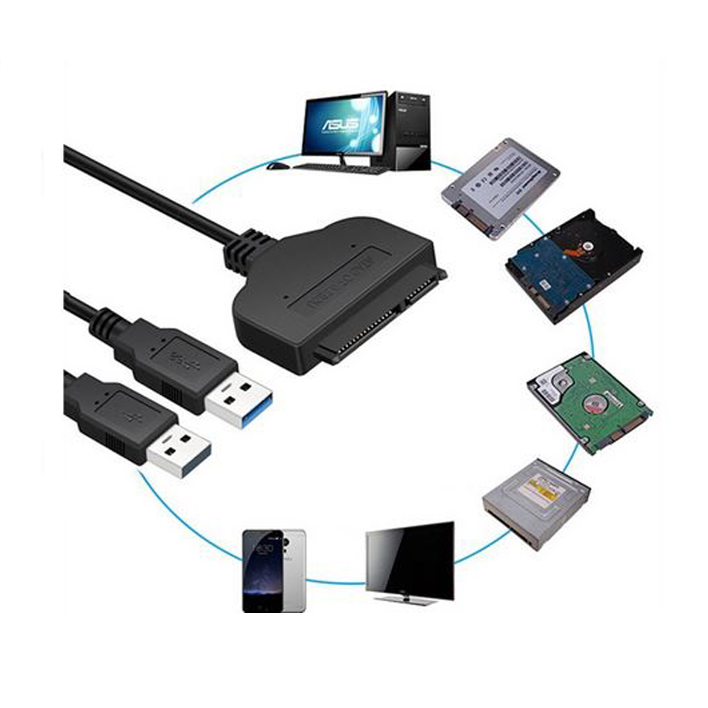 2.5" USB 3.0 Sata HDD Harddisk Kablosu + HDD Koruma Kutusu