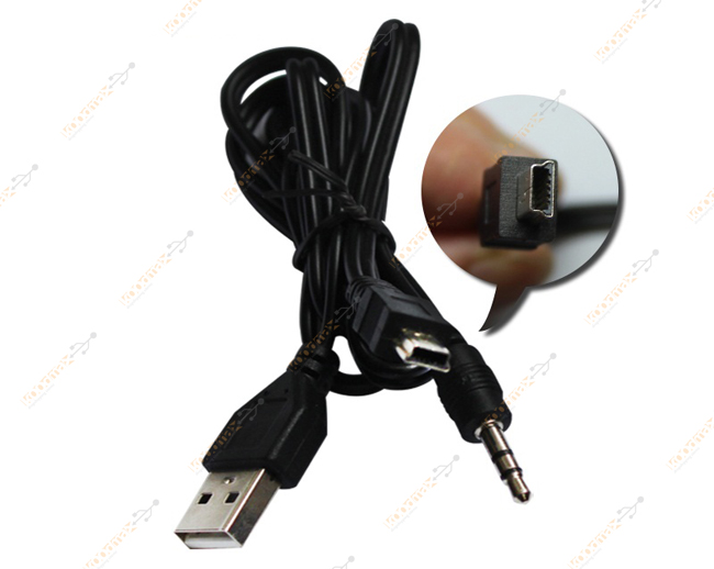 Mp3 Mp4 Player Müzik Kutusu Usb Şarj Ve 3.5Mm Aux Kablo