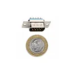 9 Pin Erkek D-Sub Konnektör Db9 Lehim Tipi Rs232 Seri Pc