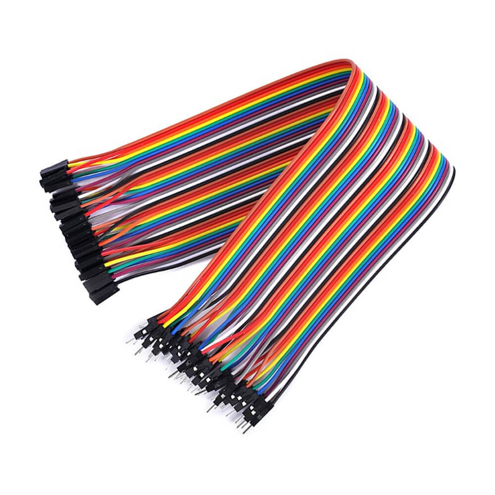 Jumper 40 Pin 30Cm Dişi - Erkek Dupont Kablo Breadboard Kablo