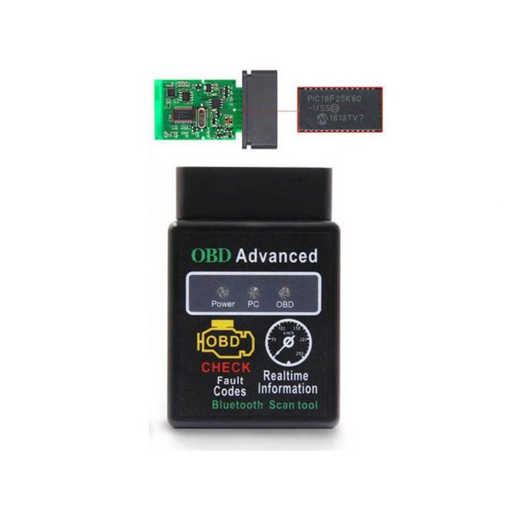 ELM327 OBD2 V1.5 Pic18f25k80 Bluetooth Araç Arıza Tespit Cihazı