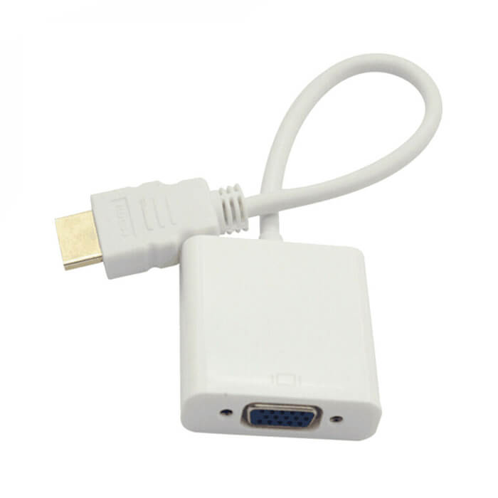 Hdmi To Vga Kablo Görüntü Dönüştürücü Adaptör Hdmi Vga