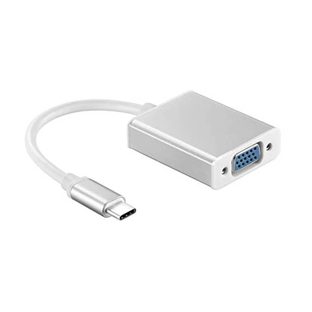 Usb Type C To Vga Çevirici Dönüştürücü Kablo Type-C Macbook