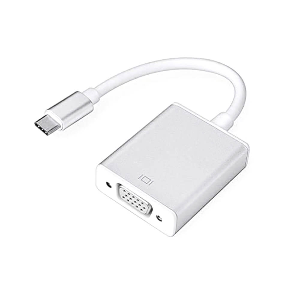 Usb Type C To Vga Çevirici Dönüştürücü Kablo Type-C Macbook