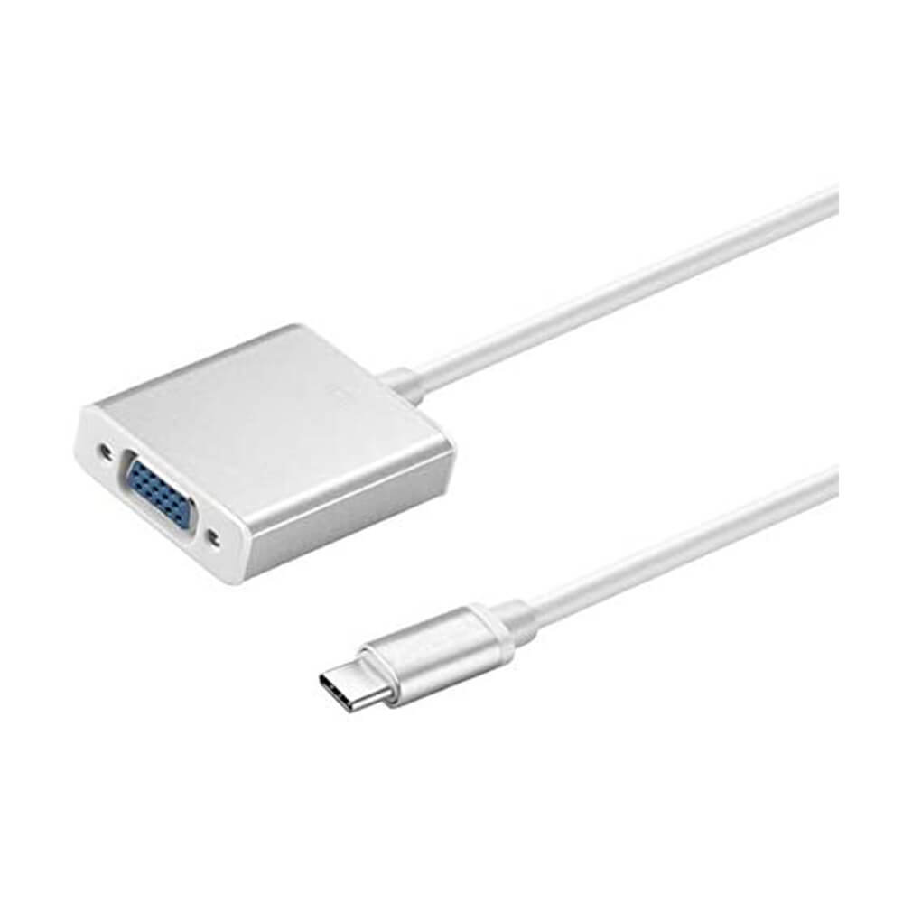 Usb Type C To Vga Çevirici Dönüştürücü Kablo Type-C Macbook