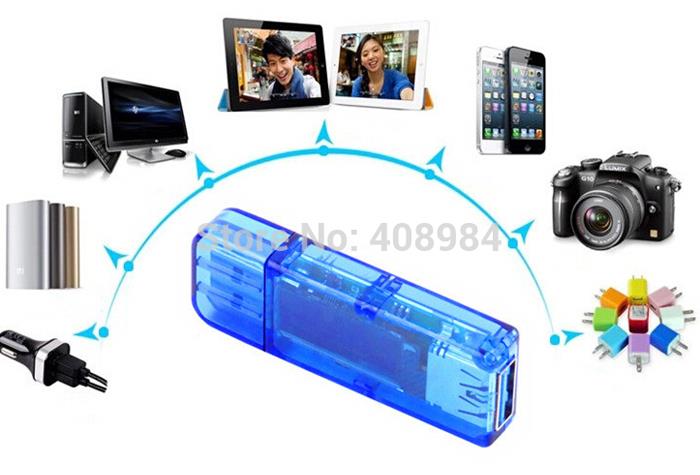 Usb Voltmetre Ampermetre Volt Amper Gerilim Ölçer Led Göstergeli