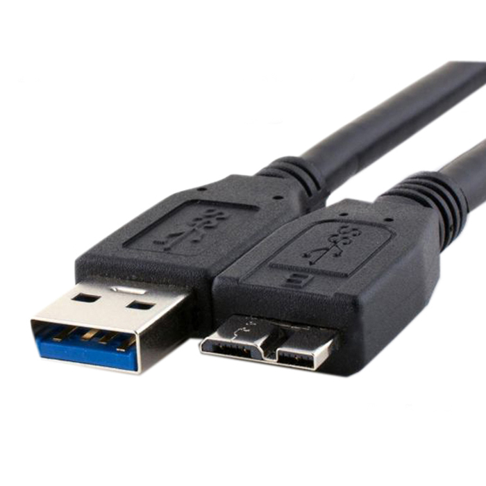 Micro Usb 3.0 Kablo Harddisk Kablosu 30Cm Şarj Data Kablosu