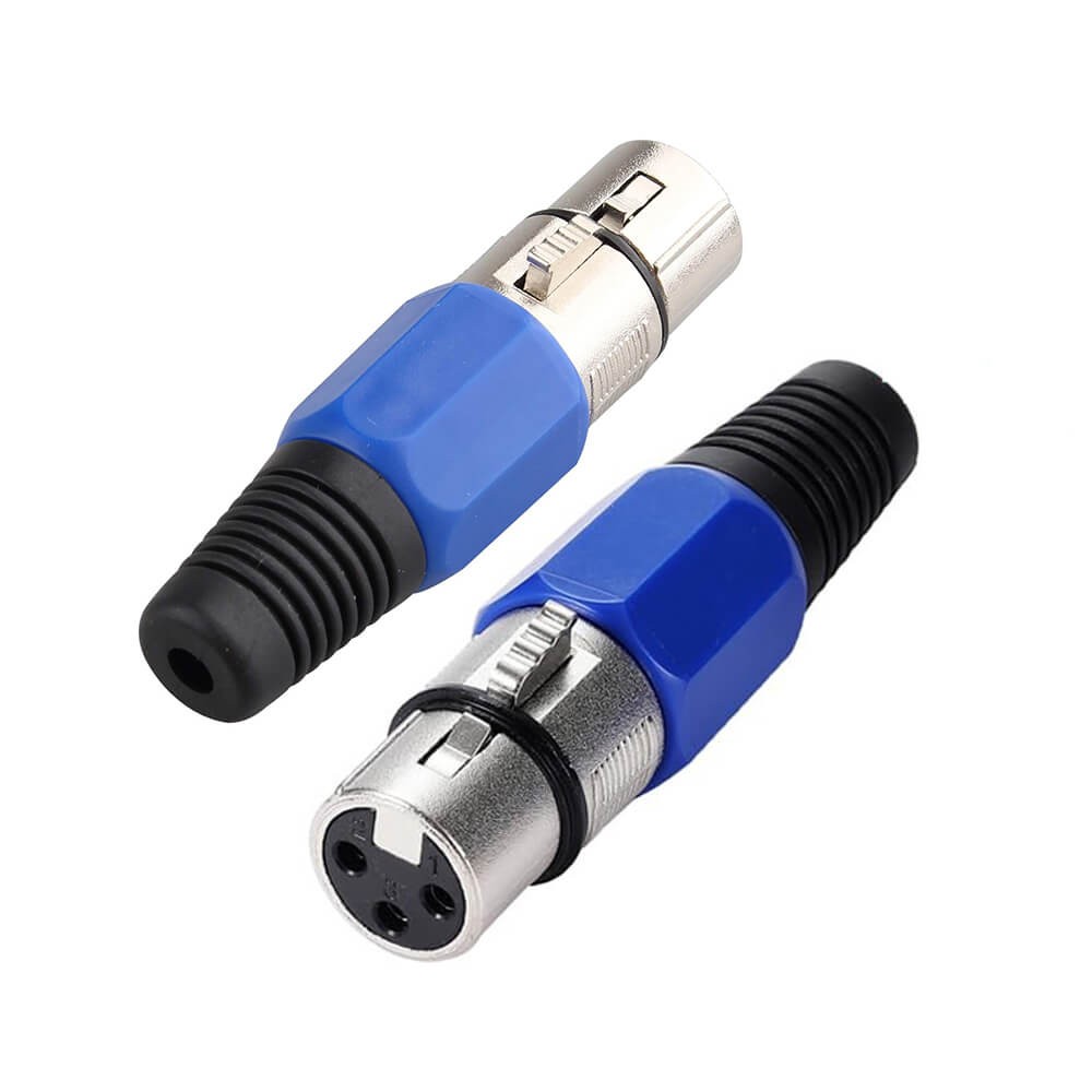3 Pin Xlr Dişi Konnektör - Mikrofon Jackı NX Tip - Profesyonel Ses Ve Video Bağlantıs 3 Pin Xlr Dişi Konnektör - Mikrofon Jackı NX Tip - Profesyonel Ses Ve Video Bağlantıs