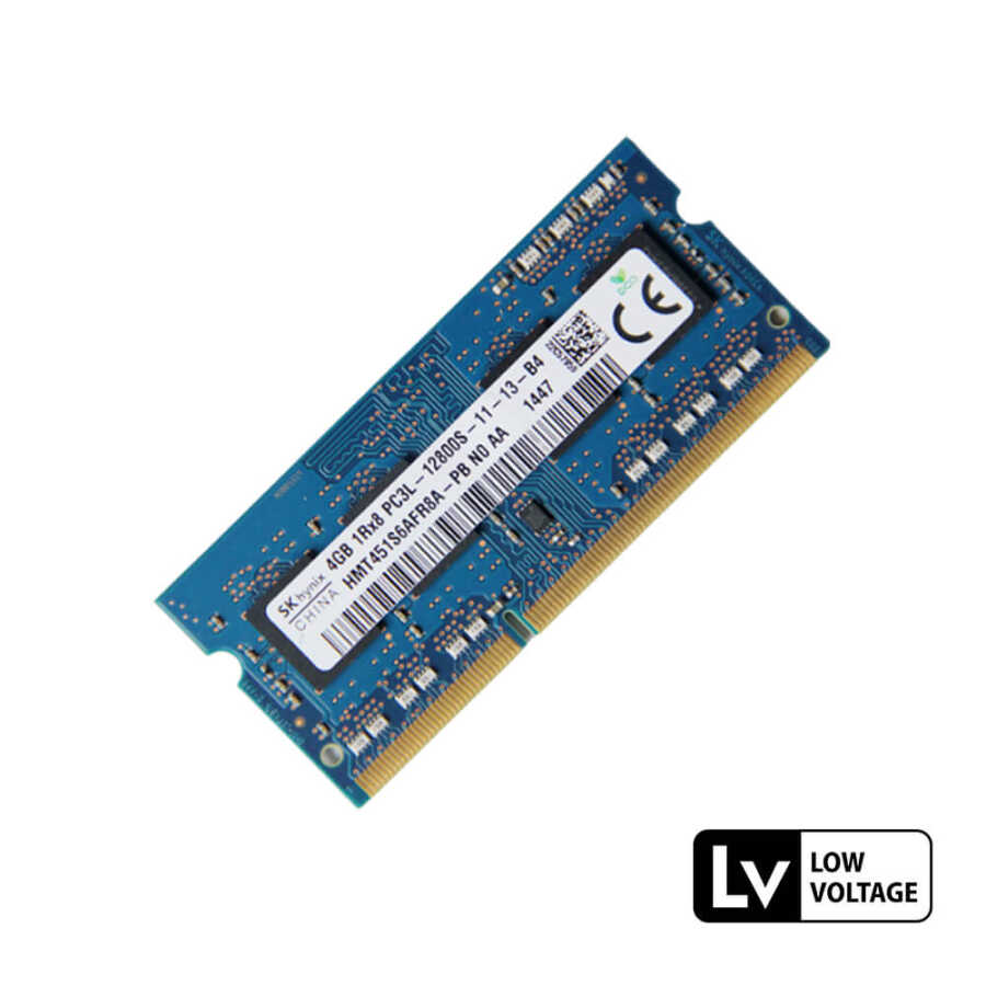 4 GB DDR3 1600 Mhz Notebook Ram HMT451S6BFR8A-PB 1.35V - Low Voltage PC3L 12800S