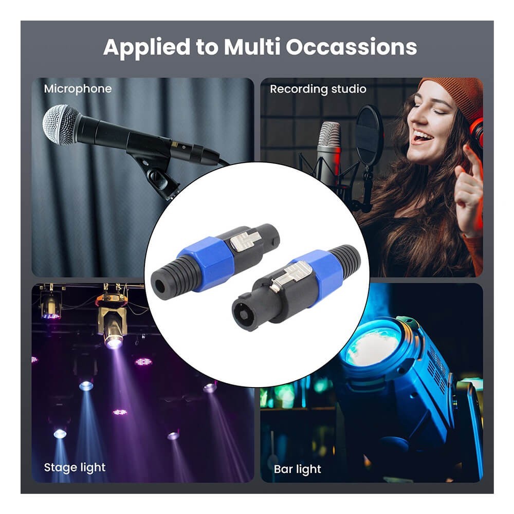 4 Pin Speakon Twist Konnektör Hoparlör Jack 4 Pin Speakon Twist Konnektör Hoparlör Jack