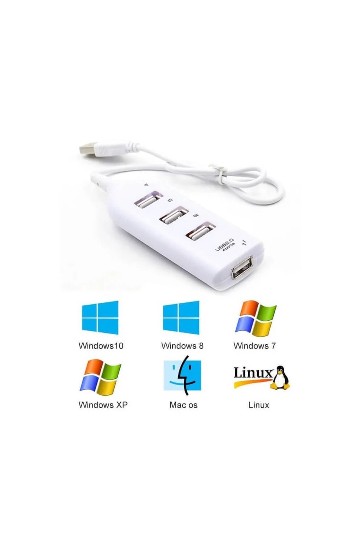4 Port USB Çoğaltıcı Çoklayıcı Hub USB 2.0 Çoklama Pc Laptop 4 Port USB Çoğaltıcı Çoklayıcı Hub USB 2.0 Çoklama Pc Laptop