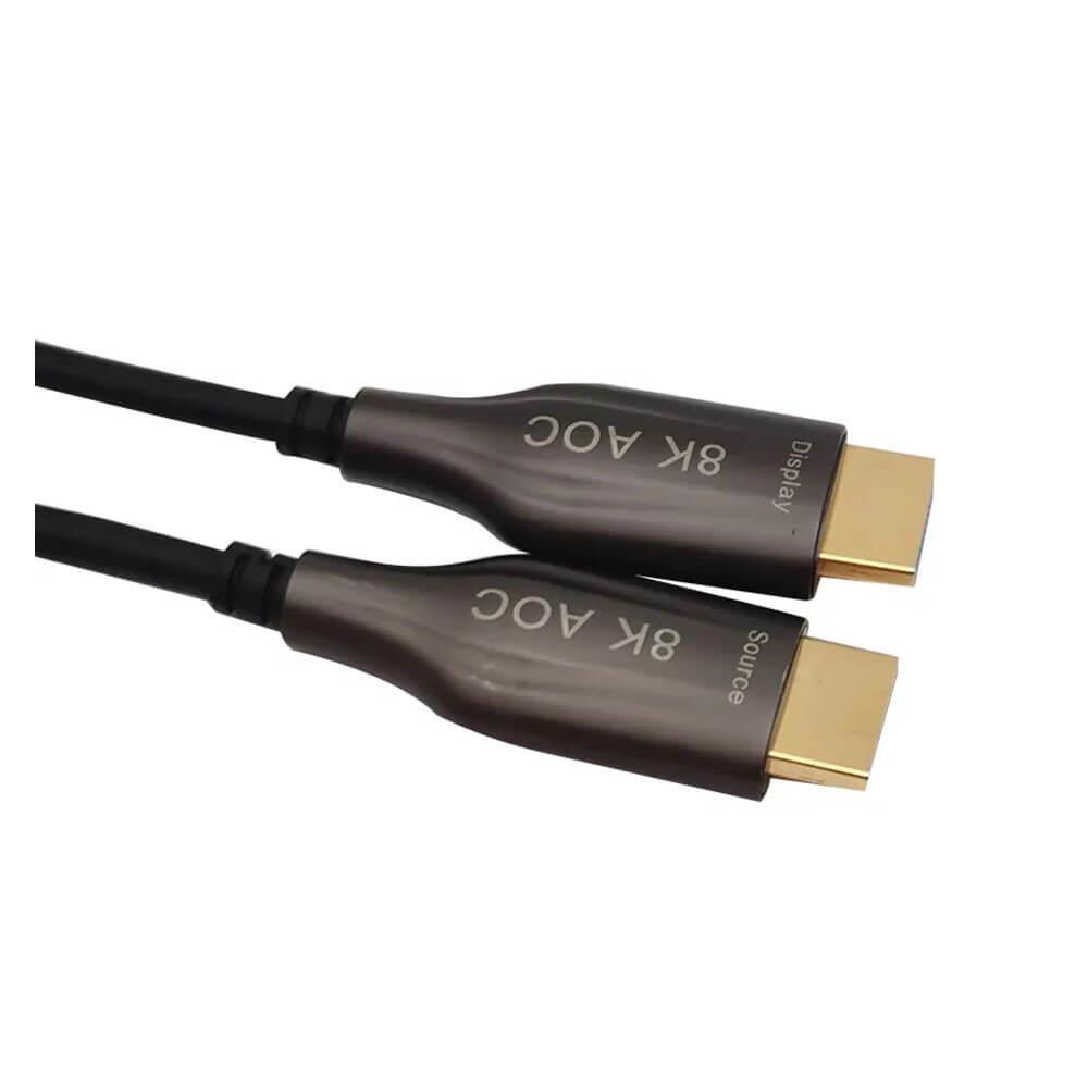 30 Metre - Aoc Fiber HDMI 2.1 Kablo - 48GBPS, 8K@60Hz, 4K@120Hz, 4K@60Hz, eARC, D-HDR, Dolby Vision 30 Metre - Aoc Fiber HDMI 2.1 Kablo - 48GBPS, 8K@60Hz, 4K@120Hz, 4K@60Hz, eARC, D-HDR, Dolby Vision