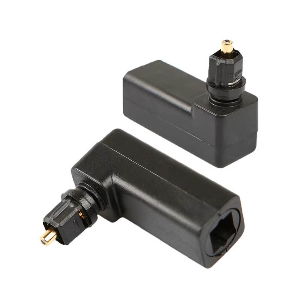 90 Derece Dik Açı L Tipi Dirsek Toslink Fiber Optik Ses Adaptörü 90 Derece Dik Açı L Tipi Dirsek Toslink Fiber Optik Ses Adaptörü