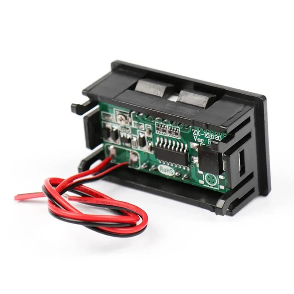 Akü Pil Kapasite Göstergesi Voltmetreli - Mavi Ekran - 12v / 24v / 36v / 48v / 60v Akü Pil Kapasite Göstergesi Voltmetreli - Mavi Ekran - 12v / 24v / 36v / 48v / 60v