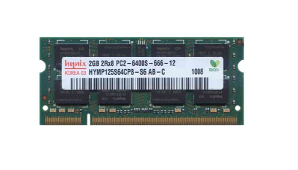 Hynix 2GB DDR2 800 Mhz Notebook Ram - 2 GB 2Rx8 PC2-6400S 66-12 ...