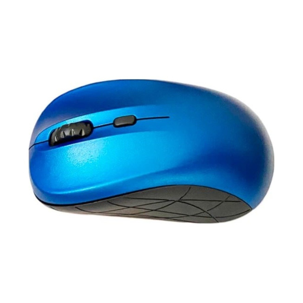 WZ-2818 Wireless 1600 Dpı Kablosuz Optik Mouse Rubber Kaplama - Mavi WZ-2818 Wireless 1600 Dpı Kablosuz Optik Mouse Rubber Kaplama - Mavi