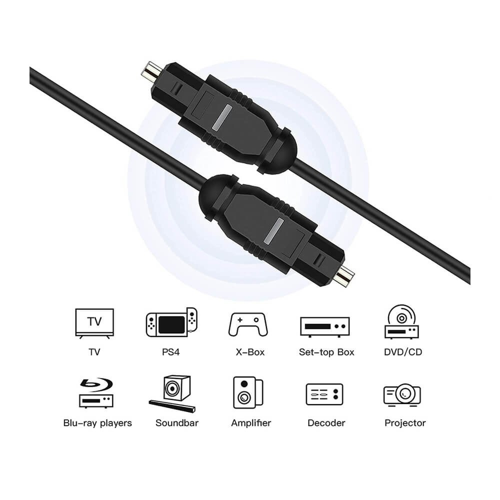 60cm Dijital Fiber Optik Ses Kablosu Toslink Kablo 60cm Dijital Fiber Optik Ses Kablosu Toslink Kablo