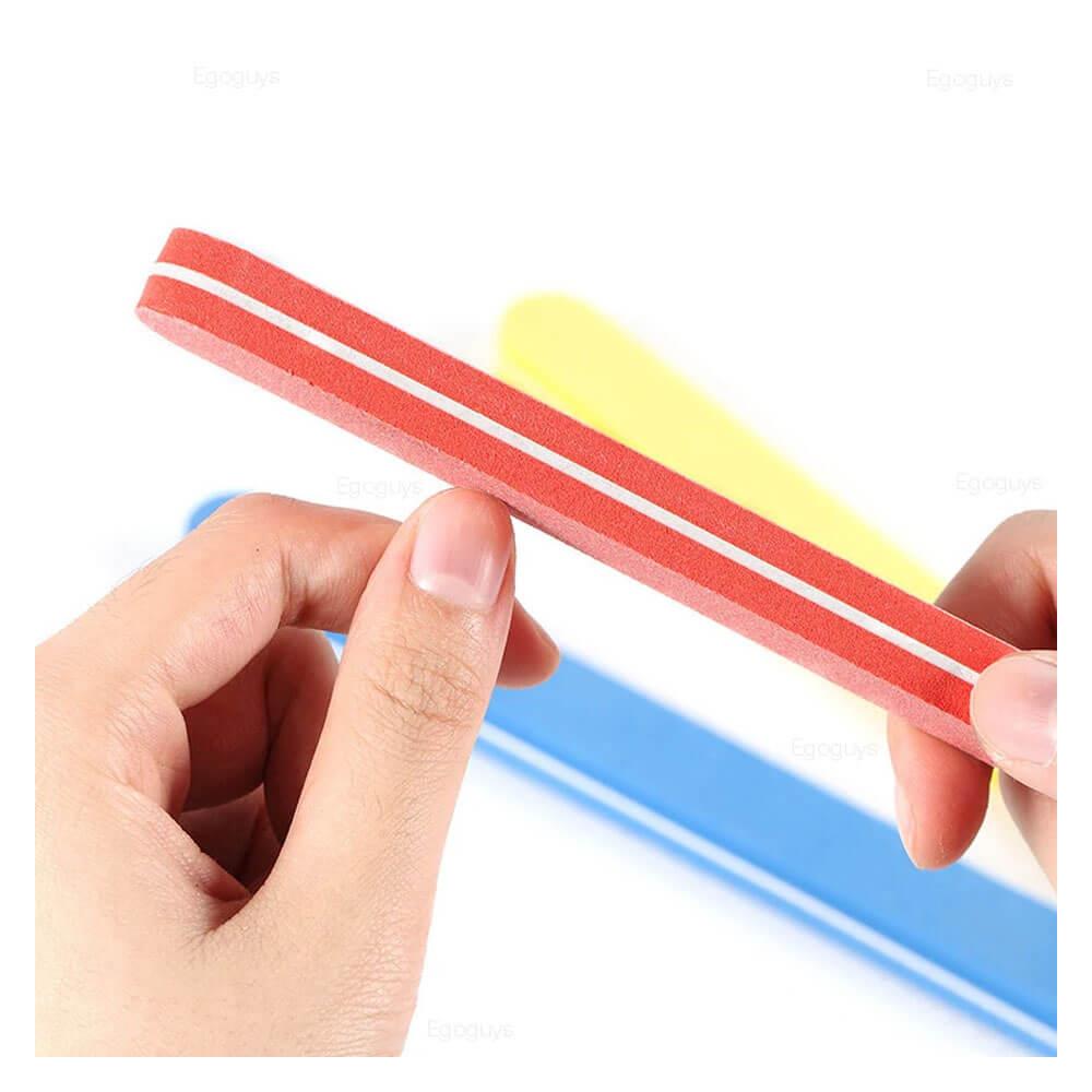 Koodmax Aşınmaya Dayanıklı 100/180 Kumlu Çift Taraflı Tırnak Törpüsü Düz – Mavi Koodmax Aşınmaya Dayanıklı 100/180 Kumlu Çift Taraflı Tırnak Törpüsü Düz – Mavi