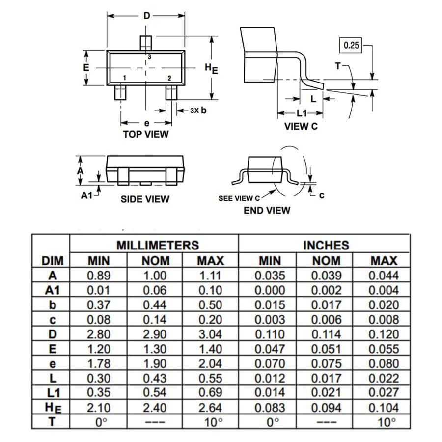 Koodmax-Bc817 Transistör Npn Smd Sot-23 Ao3400A 10 Adet Koodmax-Bc817 Transistör Npn Smd Sot-23 Ao3400A 10 Adet