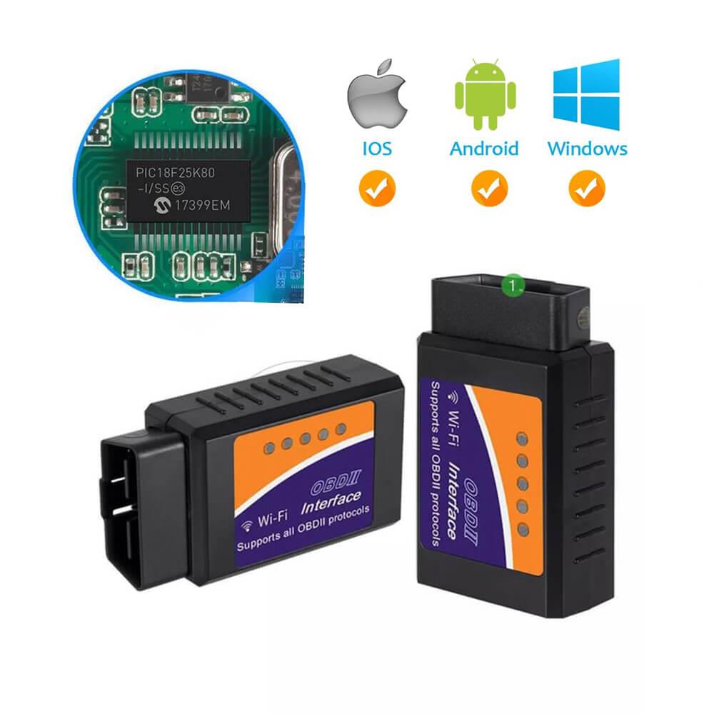 Koodmax Elm327 Obd2 V1.5 PIC18F25K80 Çipsetli Wifi Araç Arıza Tespit Cihazı - ios / Android Uyumlu Koodmax Elm327 Obd2 V1.5 PIC18F25K80 Çipsetli Wifi Araç Arıza Tespit Cihazı - ios / Android Uyumlu