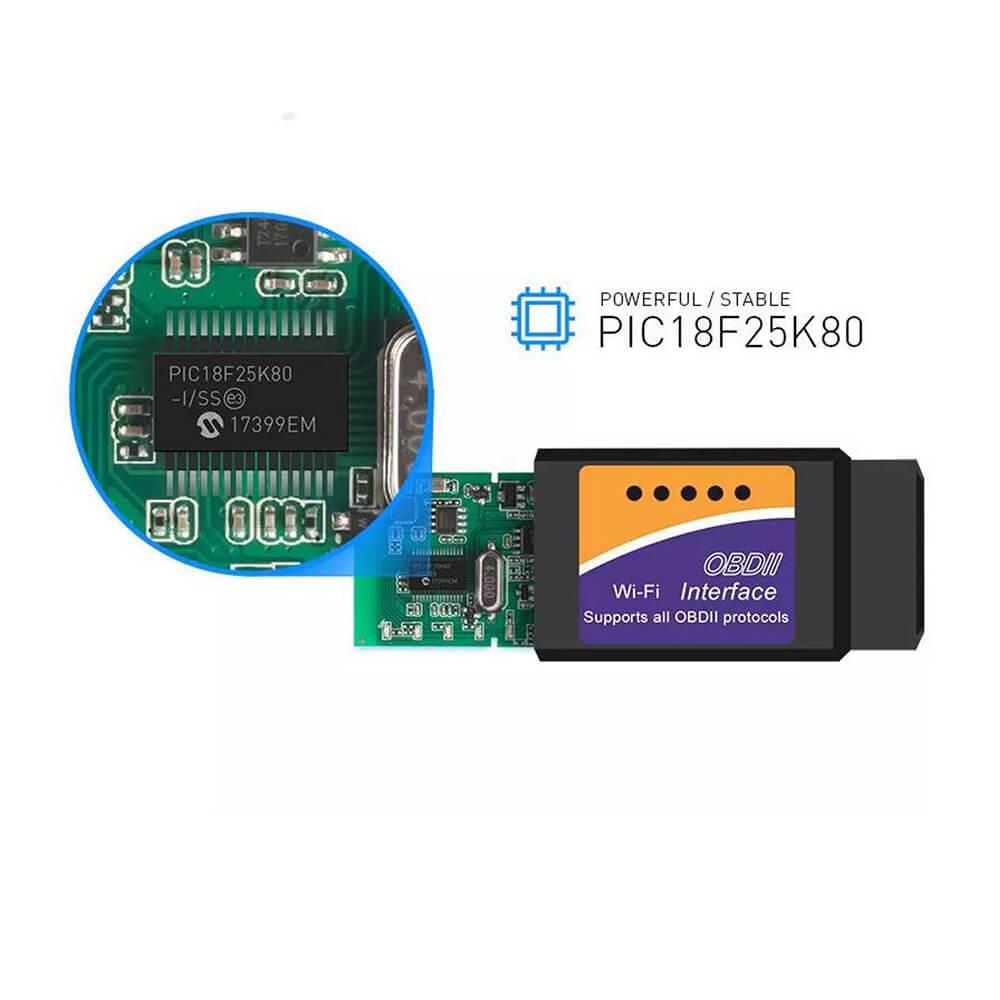 Koodmax Elm327 Obd2 V1.5 PIC18F25K80 Çipsetli Wifi Araç Arıza Tespit Cihazı - ios / Android Uyumlu Koodmax Elm327 Obd2 V1.5 PIC18F25K80 Çipsetli Wifi Araç Arıza Tespit Cihazı - ios / Android Uyumlu