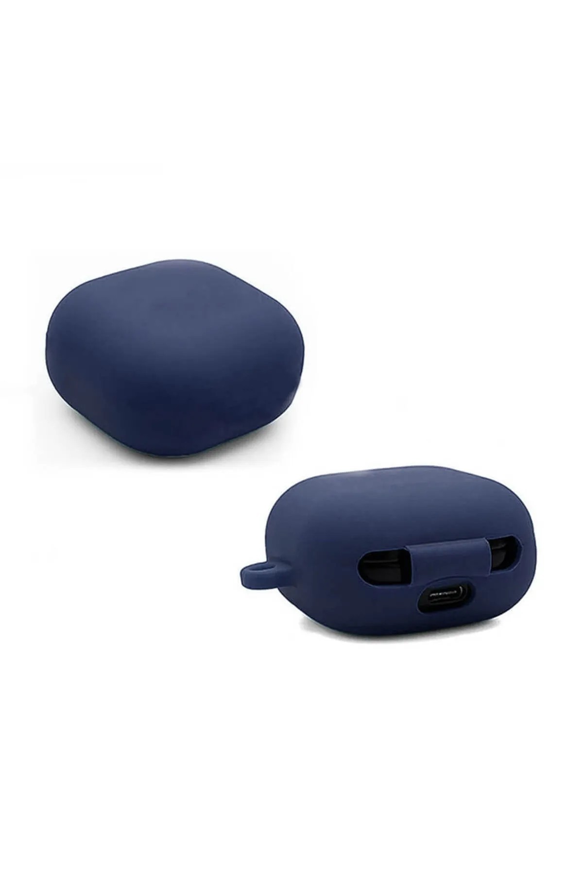 Samsung Galaxy Buds 2 - Buds Pro - Buds Live - Buds 2 Pro Koruyucu Silikon Kılıf - Koyu Mavi Samsung Galaxy Buds 2 - Buds Pro - Buds Live - Buds 2 Pro Koruyucu Silikon Kılıf - Koyu Mavi