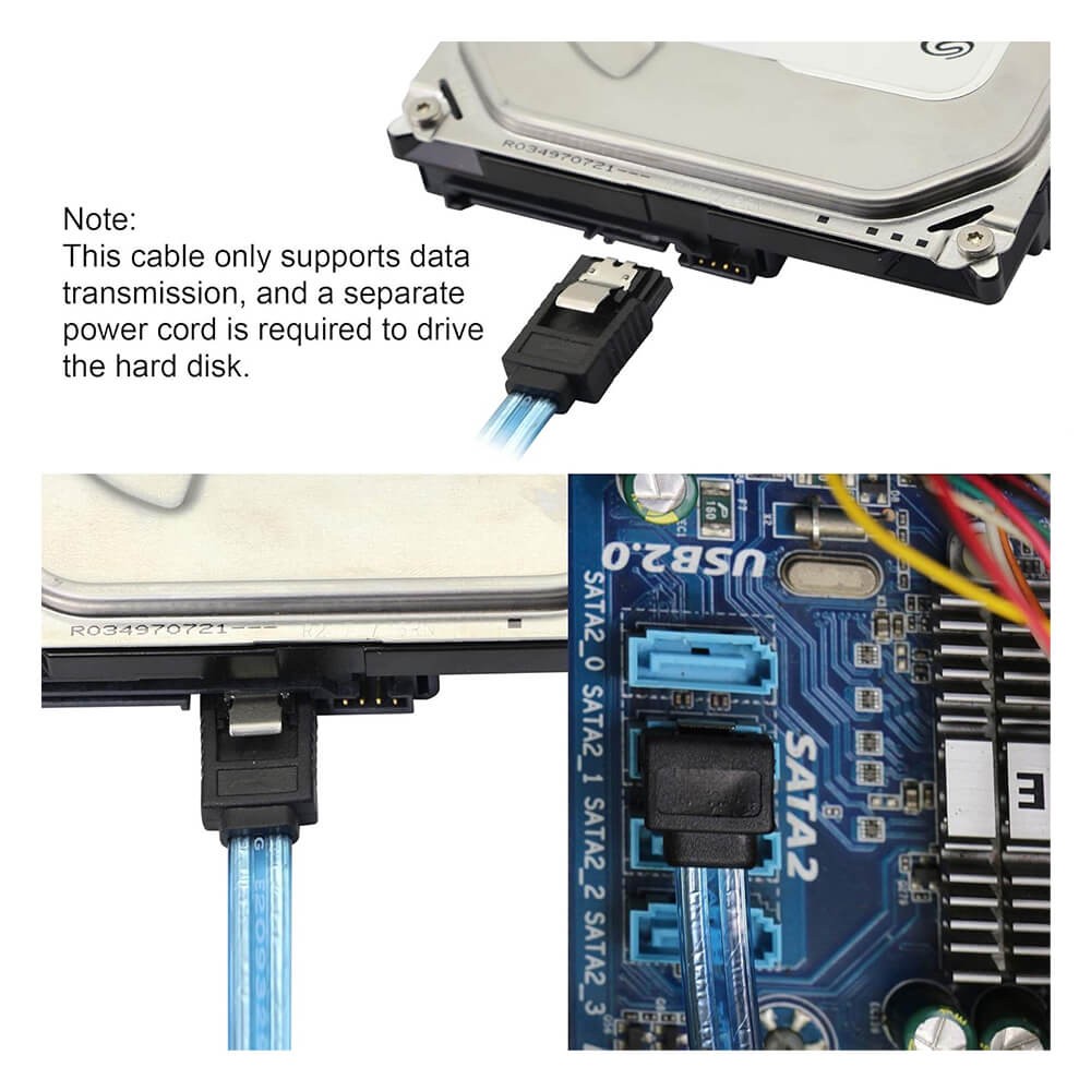 1 Metre - Sata 3.0 Kablo 90° Açılı Data Kablosu - SSD HDD Uyumlu, Yüksek Hızlı Bağlantı 1 Metre - Sata 3.0 Kablo 90° Açılı Data Kablosu - SSD HDD Uyumlu, Yüksek Hızlı Bağlantı