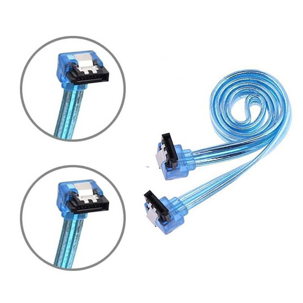50cm SATA 3.0 Data Kablosu - İki Ucu 90 Derece L Tipi HDD SSD Bağlantı Kablosu 50cm SATA 3.0 Data Kablosu - İki Ucu 90 Derece L Tipi HDD SSD Bağlantı Kablosu