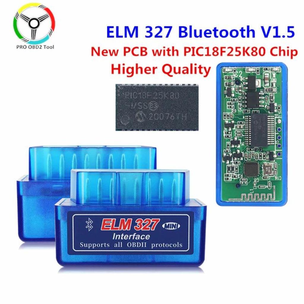 Elm327 Obd2 Çift Çipsetli Pic18F25K80 Bluetooth Araç Arıza Tespit Cihazı V1.5 Android / Pc Elm327 Obd2 Çift Çipsetli Pic18F25K80 Bluetooth Araç Arıza Tespit Cihazı V1.5 Android / Pc