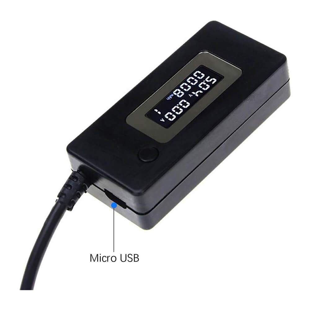 USB Voltaj ve Akım Ölçer Test Cihazı - LCD Ekranlı 4-30V 0-3A USB Şarj Ölçer Multimetre USB Voltaj ve Akım Ölçer Test Cihazı - LCD Ekranlı 4-30V 0-3A USB Şarj Ölçer Multimetre